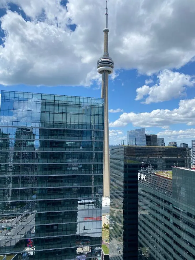 Appartement Toronto CN Tower Maple Leaf Square Luxurious 2 Bedroom Condo